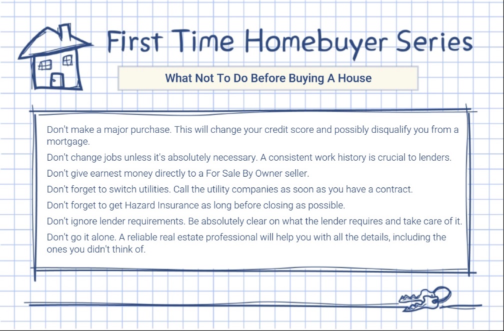 things to do before buying a house